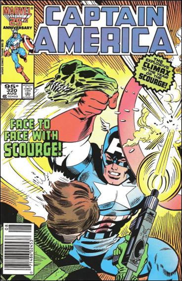 Captain America (1968) issue 320-B Canadian Price Cover
