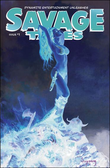 Savage Tales (2007) issue 1-D Arthur Suydam Negative Cover