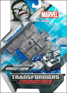 Marvel Transformers Crossovers figure 5 Hulk (Grey)