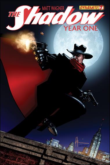Shadow Year One issue 7-D Howard Chaykin Cover
