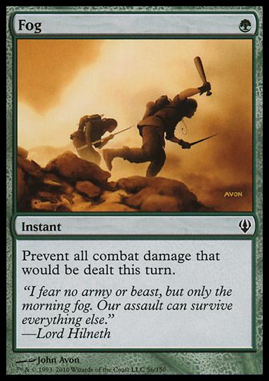 Magic the Gathering: Archenemy (Base Set) card 56 Fog