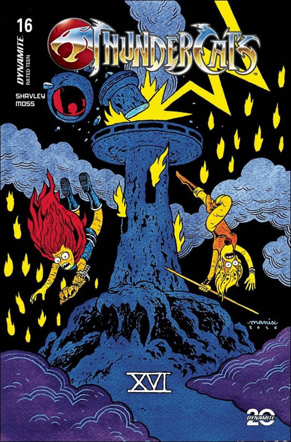 Thundercats (2024) issue 16-E Manix Abrera Cardstock Cover