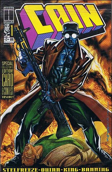 Cain issue 1 Polybagged with Trading Card