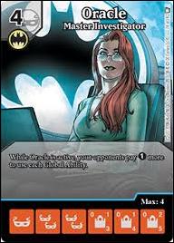 DC Comics Dice Masters World's Finest card 14-B Oracle: Master Investigator  (Alternate Art)