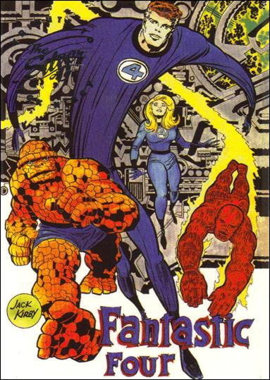 Marvel: The Silver Age (Jack Kirby Subset) card JK2 Fantastic Four