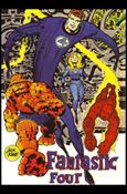 Marvel: The Silver Age (Jack Kirby Subset) card JK2 Fantastic Four