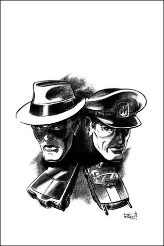 Captain Action Winter Special issue 1-C Ruben Procopio Sketch Cover