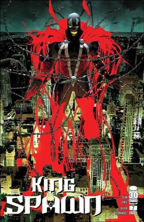 King Spawn issue 7-B Javi Fernandez Cover