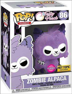 POP! Funko - Fantastik Plastik figure 86-B Zombie Alpaca (Purple Flocked Hot Topic Exclusive)