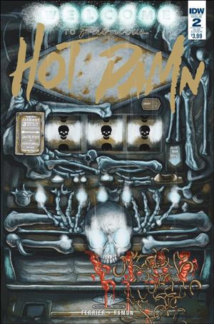Hot Damn issue 2-B Subscription Cover