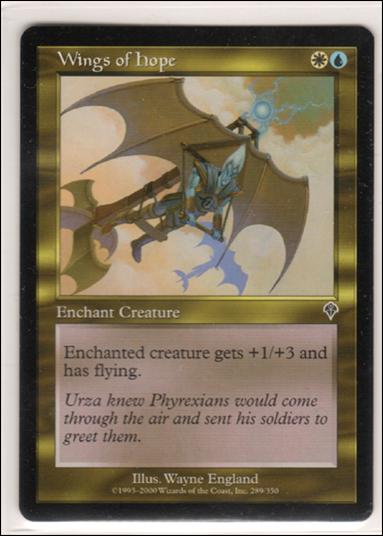 Magic the Gathering: Invasion (Base Set) card 289 Wings of Hope