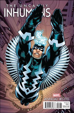 Uncanny Inhumans Annual issue 1-B Greg Land Cover