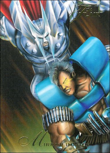 Marvel Annual Flair '94 (Base Set) card 97 Mirror Images