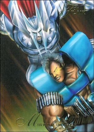 Marvel Annual Flair '94 (Base Set) card 97 Mirror Images