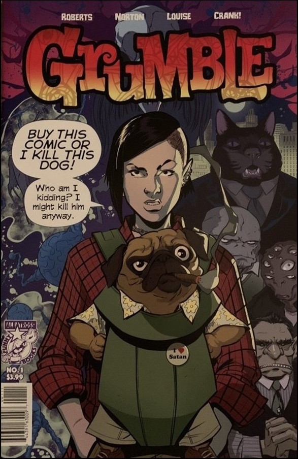 Grumble issue 1-C Mike Norton "Kill This Dog" Cover