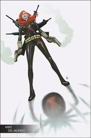 Infinity Countdown: Black Widow issue 1-B Mike Del Mundo Young Guns Cover
