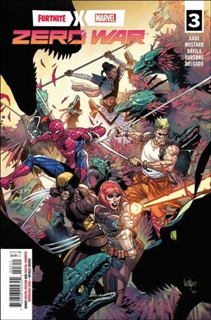 Fortnite X Marvel: Zero War issue 3 Leinil Francis Yu Cover