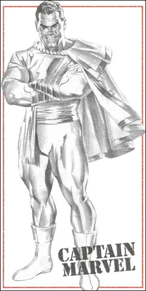 Kingdom Come Xtra (Sketchboards Subset) card 3 Captain Marvel