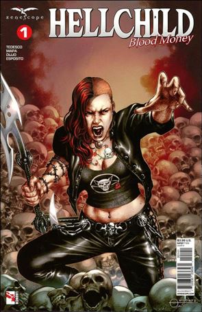 Hellchild: Blood Money issue 1-D Geebo Vigonte Cover