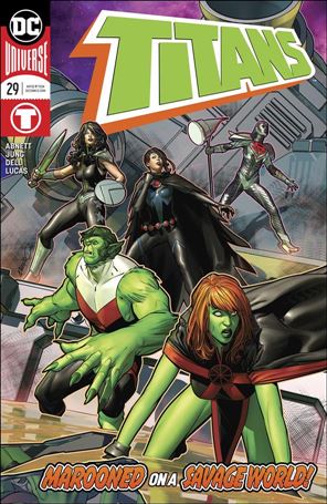 Titans (2016) issue 29 Brandon Peterson Cover
