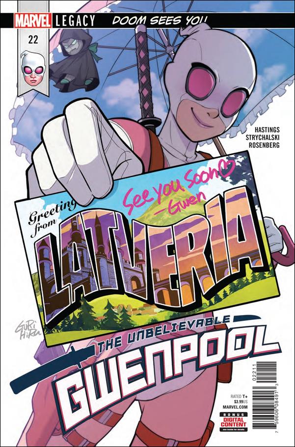 Unbelievable Gwenpool issue 22 Gurihiru Cover