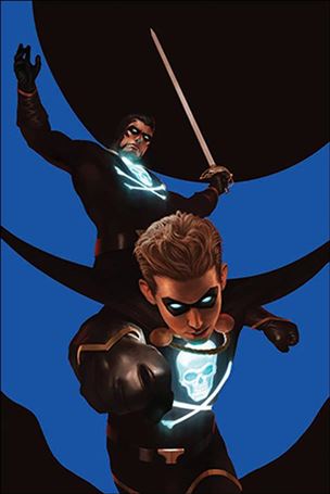 Black Terror (2019) issue 3-E Rahzzah 1:11 Blue Virgin Cover