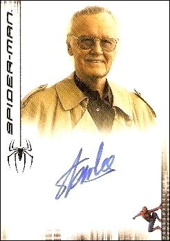 Spider-Man 3: The Movie (Autograph Subset)  card 16 Stan Lee as Innocent Bystander