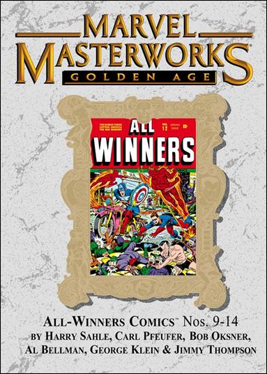 Marvel Masterworks: Golden Age All-Winners issue 3-B Marble Dust Jacket Vol 108