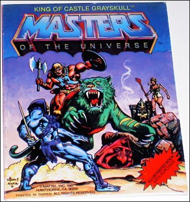 Masters of the Universe (1981) issue 1.4-C Mini Comic - "Illustrated Book" - Taiwan Cover