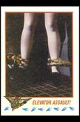 Gremlins 2: The New Batch (Base Set) card 44 Elevator Assault!