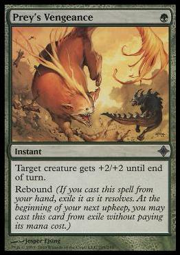 Magic the Gathering: Rise of the Eldrazi (Base Set) card 205 Prey's Vengeance