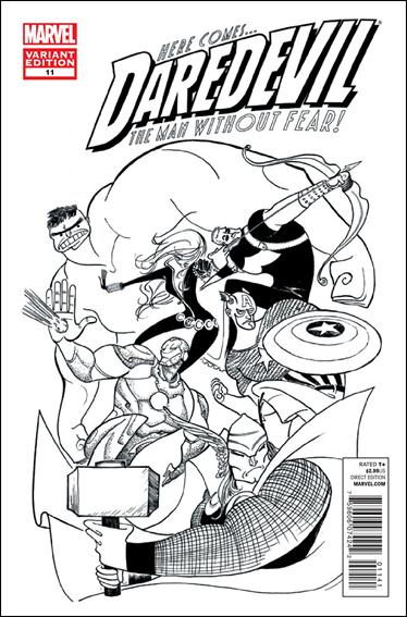 Daredevil (2011) issue 11-C Steffi Schuetze 1:25 "AA Appreciation" Cover