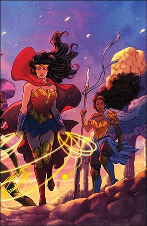 Trial of the Amazons issue 1-C Jen Bartel Wraparound Team Cardstock Cover