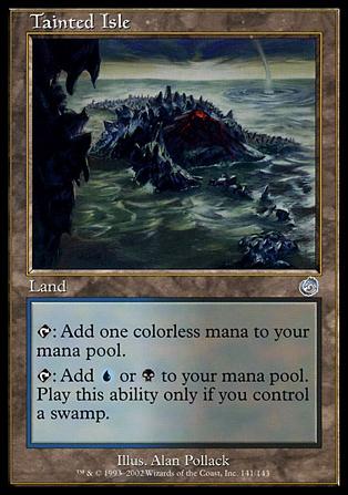 Magic the Gathering: Torment (Base Set) card 141 Tainted Isle