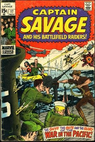 Capt. Savage  issue 17