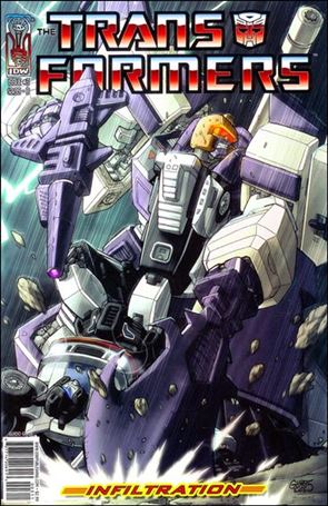 Transformers: Infiltration issue 3-B Guido Guidi Standard Cover