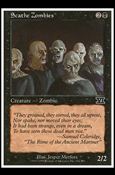 Magic the Gathering: 6th Edition (Base Set) card 154 Scathe Zombies