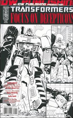 Transformers: Focus on Decepticons issue nn-B Sneak Peek 1:10 Cover