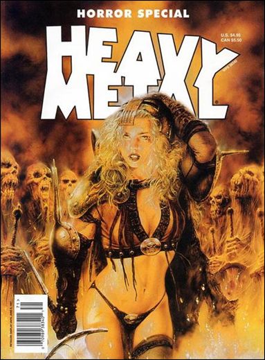 Heavy Metal: Horror Special issue 1 Luis Royo Cover