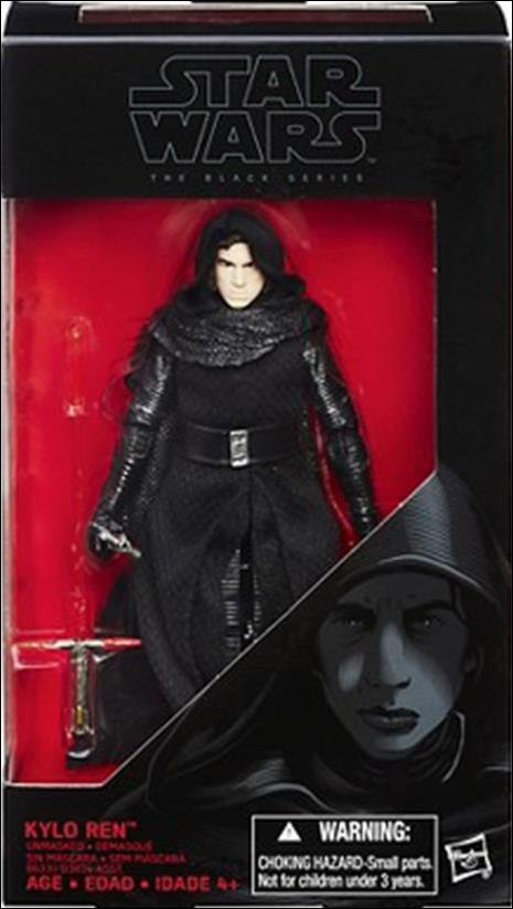Star Wars: The Black Series (Series 3) figure 26 Kylo Ren (Unmasked)