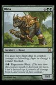 Magic the Gathering: 10th Edition (Base Set) card 291 Rhox