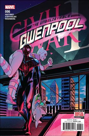 Unbelievable Gwenpool issue 6 Stacey Lee Cover