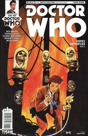 Doctor Who: The Tenth Doctor Year Three issue 7 Robert Hack Cover