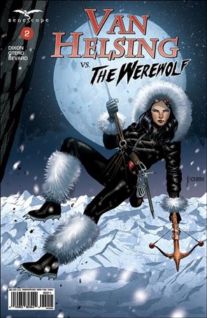 Van Helsing vs the Werewolf issue 2 Sean Chen Cover