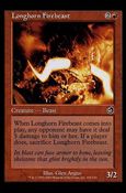 Magic the Gathering: Torment (Base Set) card 103 Longhorn Firebeast