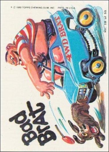 Weird Wheels (Base Set) card 12 Bad Brat