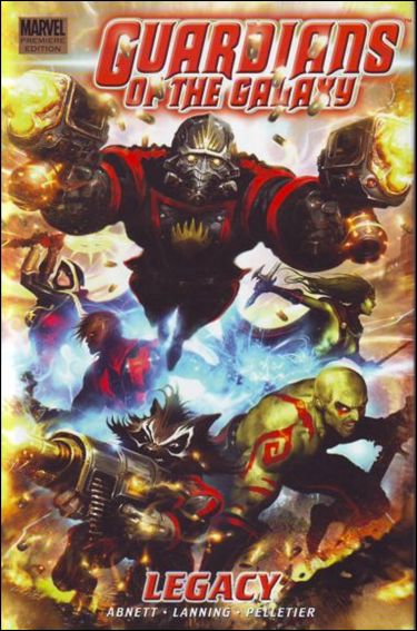 Guardians of the Galaxy (2008) issue 1 Legacy - Dust Jacket