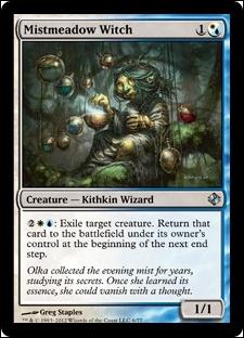 Magic the Gathering: Duel Decks: Venser vs. Koth (Base Set) card 6 Mistmeadow Witch