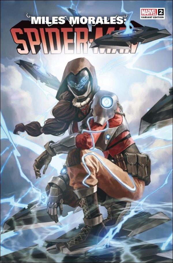 Miles Morales: Spider-Man (2022) issue 2-I Skan Srisuwan Sad Lemon Comics Cover