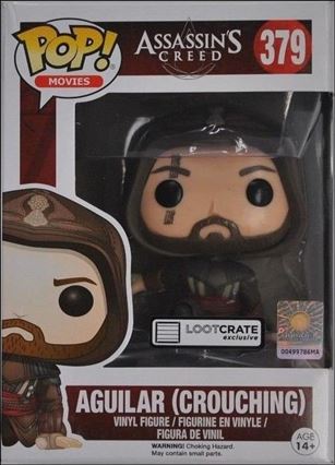 POP! Movies figure 379 Aguilar (Crouching) Loot Crate Exclusive